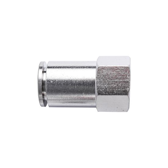 Metal Pu Fitting Straight 12mm 1/4" F